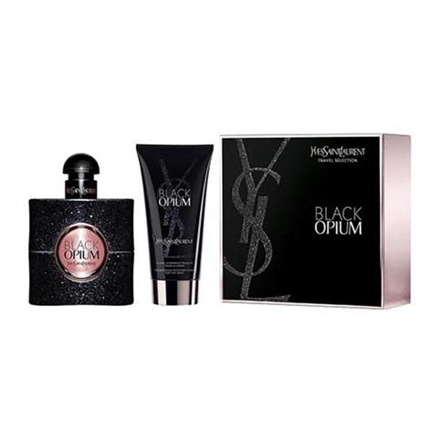 black optium yves saint laurent|opium black gift set boots.